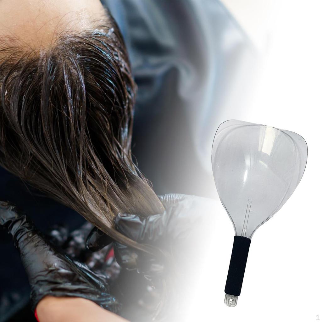 Barber Face Shield Hair Mask Salon with Sponge Handle Haircut Sprays Hairspray