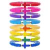 Hot Sale Elastic Rope Soft Pottery Bracelet Women's Cross Color Combination Set Couple Bracelet Beaded Bracelet Women's