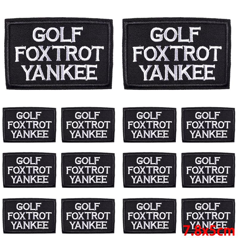 10Pcs/Lot Patch With Letters Iron On Patches For Clothing Thermoadhesive Patches On Clothes Slogan Proverb Patch For Clothes Sew