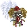 Quality 3D Clown Styling Silicone Mold for Making Funny Ornaments Crafts Wall Ornaments Perfect for Epoxy Crafts