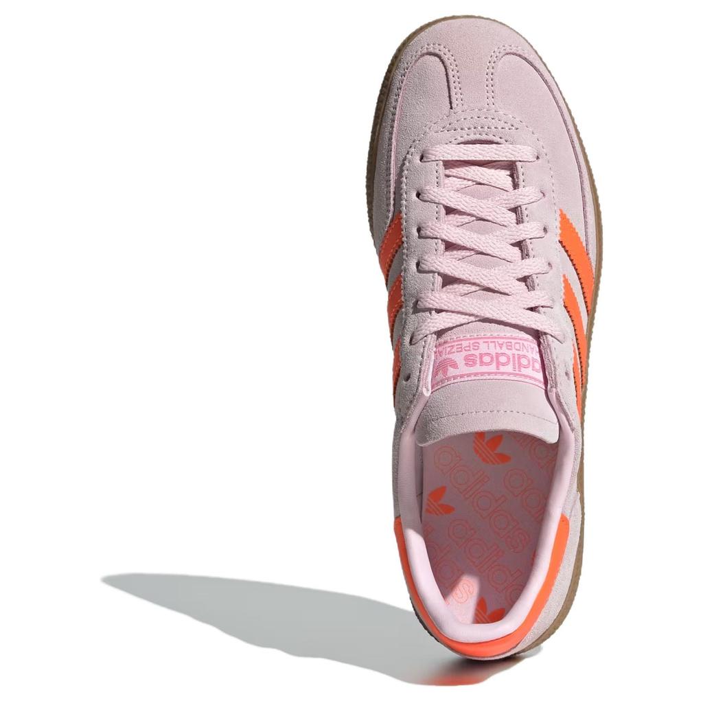 adidas Originals HANDBALL SPEZIAL Износостойкие Низкие Тренировочные Кроссовки Женские Розовые Кроссовки JS0250