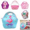 Childrens Insulated Food Cooler Bag With Rubber Construction For Travel And Picnic Use