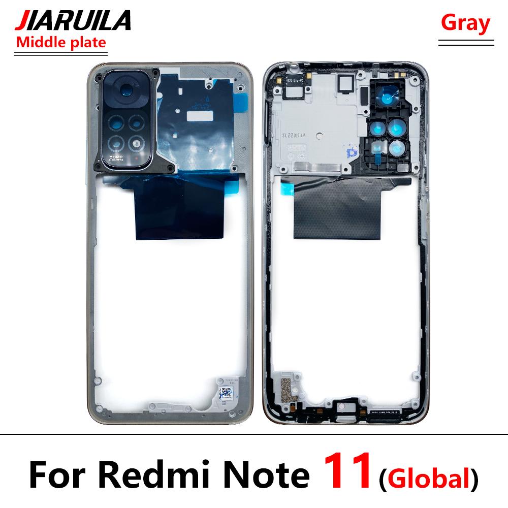 Для Redmi Note 10 Pro средняя рамка с держателем объектива, запасные части для Redmi Note 11 4G