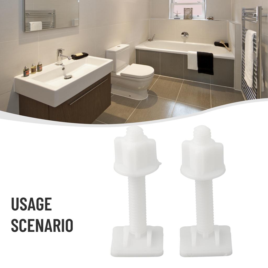 Хорошей прочности винты для ремонта туалета 2 шт аксессуары