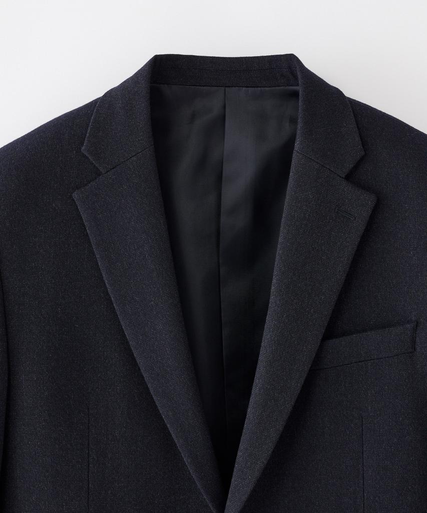 STCO Easy Care Brushed Solid Suit Set_Navy (Comfort Fit)_Ssjwd51Set (B Type)