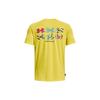 Under Armour Футболки Мужские Звездный фрукт Желтый Круглый вырез Умеренный Прямой крой 1376837-799