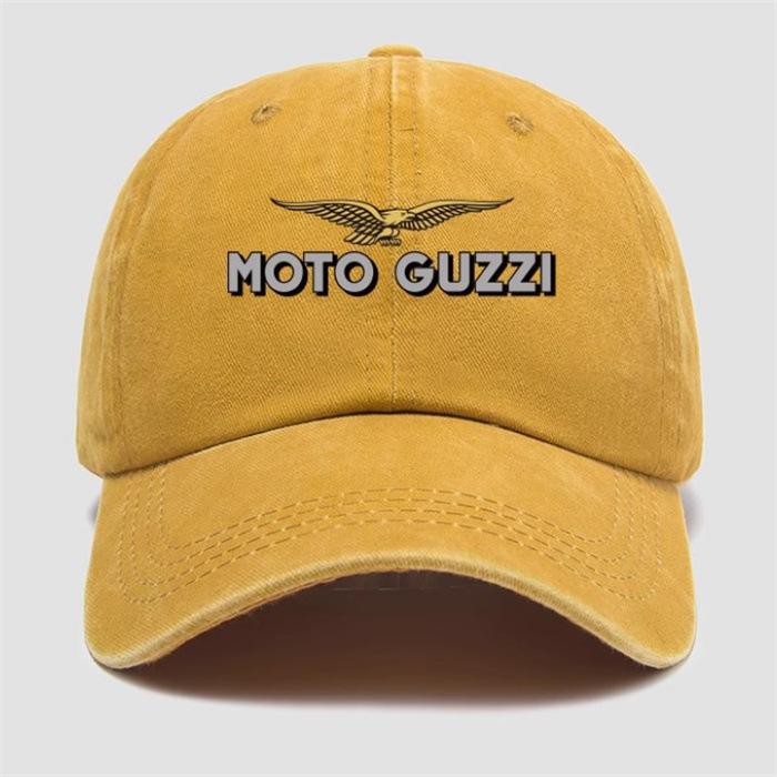 MOTO GUZZI Кепка для мотоциклиста Бейсболка Модная кепка для мужчин и женщин Кепка от солнца Кепка для защиты от солнца на открытом воздухе