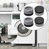 4x Anti-Vibration Pads Anti-slip Noise-reducing Washing Machine Feet No-slip Mat