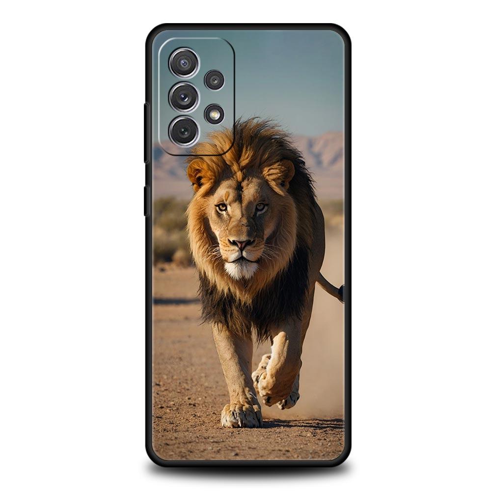 Чехол для телефона с изображением Короля Льва для Samsung Galaxy A17 A07 A55 A35 A25 A15 A05s A33 5G A31 A23 A21s A13 A41 A73 A53 A51 A71