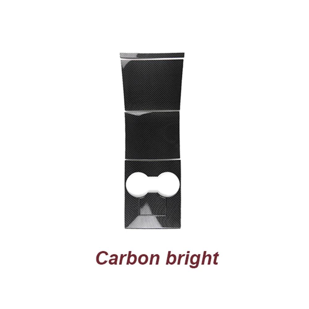 Наклейка на центральную консоль автомобиля, защитная накладка на внутреннюю декоративную пленку для центральной панели управления Tesla Model3 2017-2020