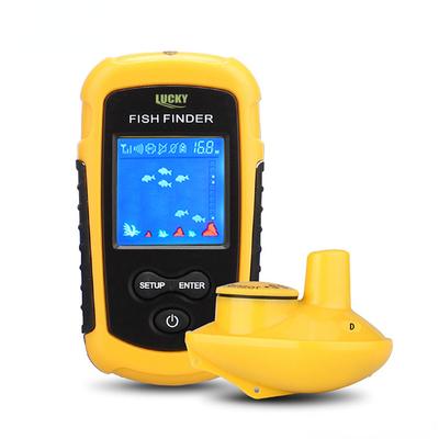 Портативный эхолот, эхолот, глубина, океан, река, беспроводной эхолот с цветным экраном