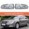 Противотуманная фара в сборе без ламп для Skoda Superb 2009 2010 2011 2012 2013 Передний бампер Противотуманный фонарь 3T0941699A 3T0941700A