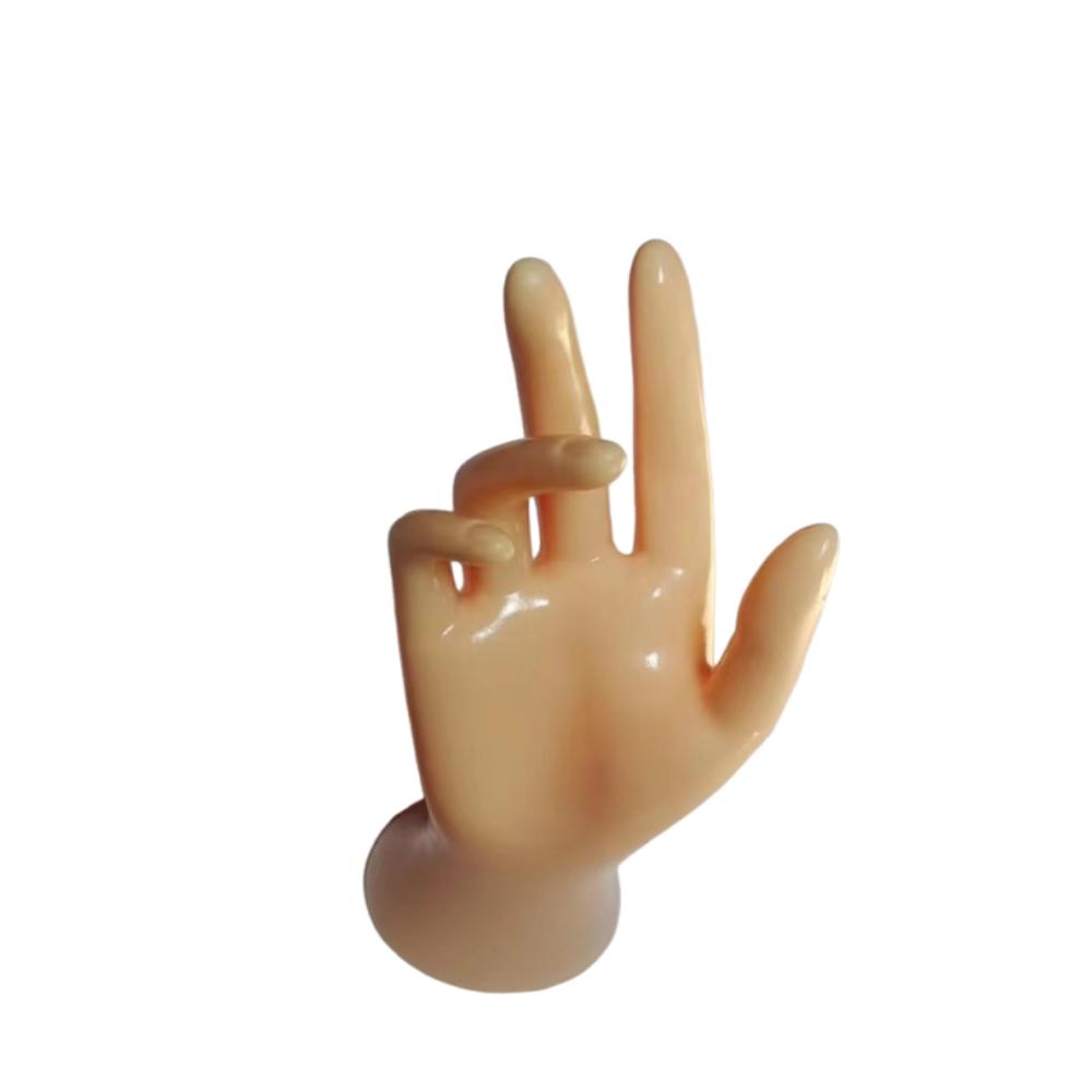 Elegant Mannequin Hand Model Realistic Ring Organizer Jewelry Photography