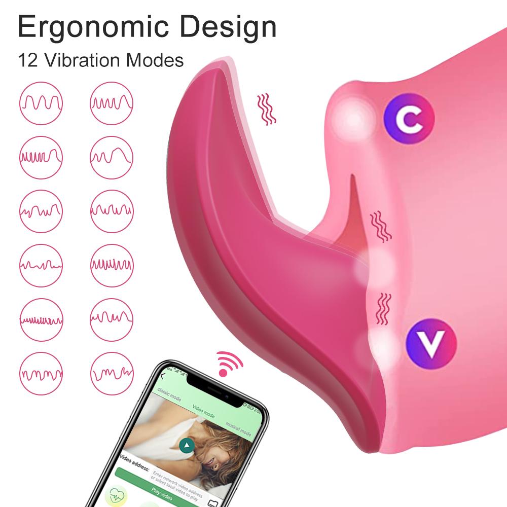Woman Wireless Remote Control Vibrator Female Wearable Invisible Vibrating Egg Clitoris Stimulator Erotic Sex Toys