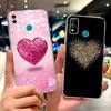 Чехол для Honor 9X Lite JSN-L21 JSN-L22 Милый Чехол с Рисунком Сердечко Любви Мягкий Силиконовый Чехол Для Honor 10X Lite DNN-LX9 10XLite Оболочка