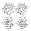 Durable Set of 80 Metal Buckle Connector Making Belts DIY Bag 32x16x2.8mm