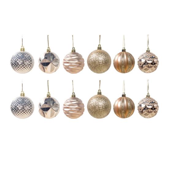 Рождественские подвесные шары Прочные изысканные легкие рождественские безделушки Украшения Рождественская елка Вечеринка Домашние подвесные украшения Рождественский декор Шары