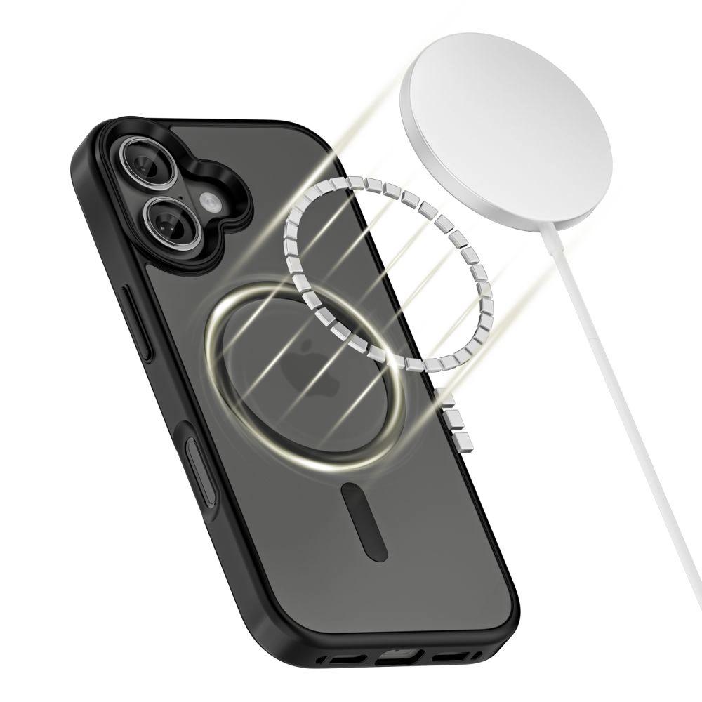 Etui Tech-Protect MagMat XT 4-set MagSafe na iPhone 17 - czarny mat