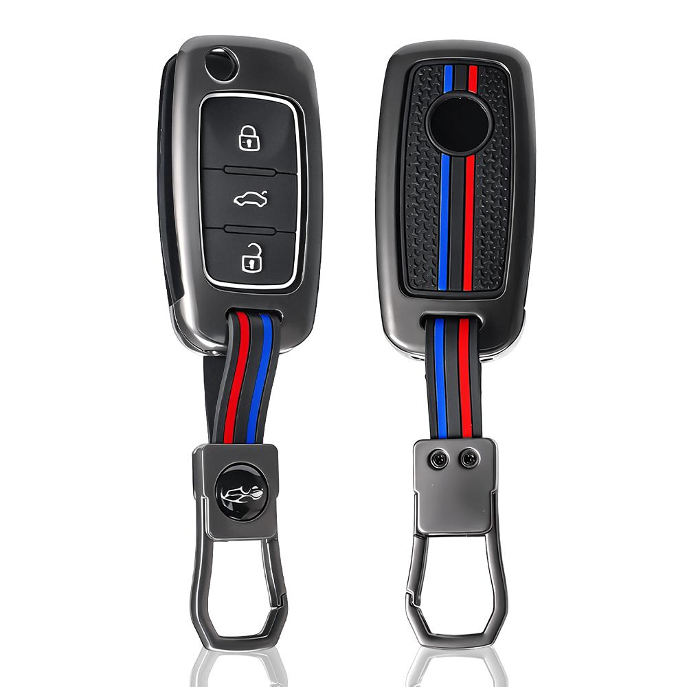 Чехол-брелок для автомобильного ключа, корпус, сумка для Volkswagen Vw Polo Tiguan Golf Jetta Beetle Eos Scirocco Sharan, аксессуары