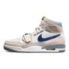Кроссовки Air Jordan Legacy 312 с вельветовым Swoosh - Белый Мистический Синий Мужские Кроссовки Вершина-Белый Парус DQ5347-141