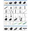 omni directional waterproof outdoor use high gain bracket wall mount gsm 3g 4G LTE aerial screw mount lte 4g antenna