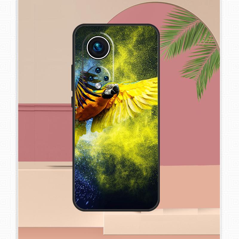 Animal Parrot Birds Case For Honor Magic 5 6 7 8 Pro Honor 400 Lite 200 X9c X9b X9a X8b X8a X8c 50 70 90 Cover