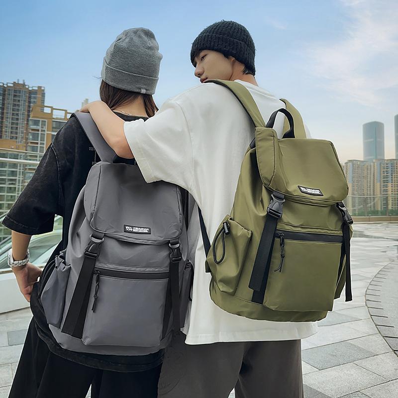 Женский рюкзак Мужской рюкзак большой вместимости для активного отдыха и путешествий Нейлоновый студенческий школьный рюкзак