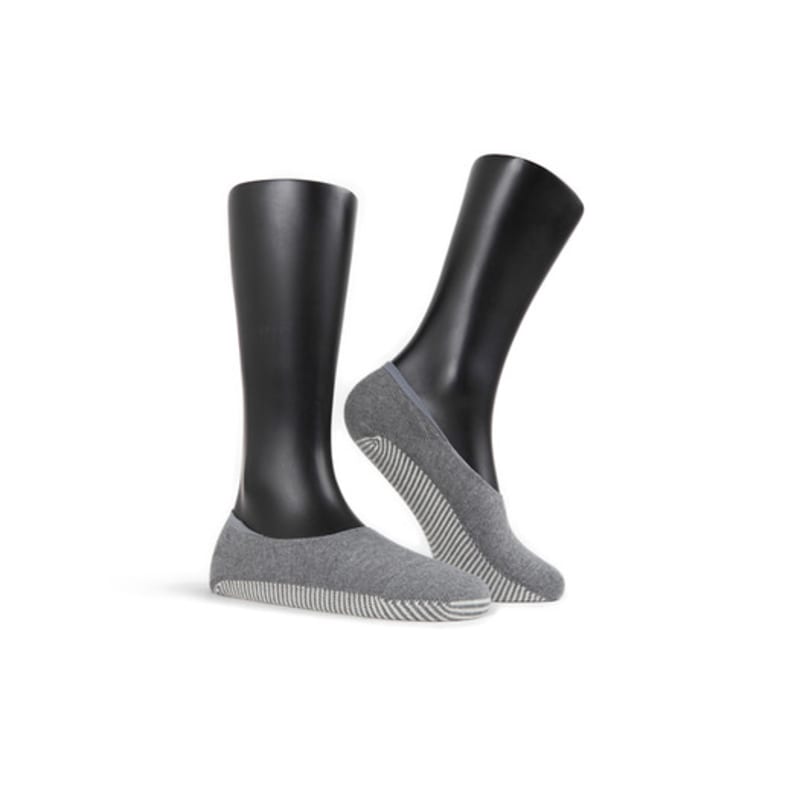 Abiruz Fake Socks Women's GK-17 Gray Stripe