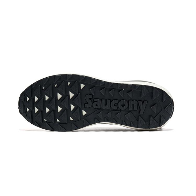 Saucony JAZZ RENEW Mesh, Nylon Slip Resistant Abrasion Resistant Low top Casual Running Shoes Unisex Gray Green S79040-6
