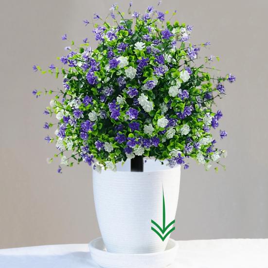 Artificial Potted Tree with Ground Stakes, UV Resistant Outdoor Faux Camellia Topiary Plants, Lifelike Fake Camellia Shrubs Bushes for Front