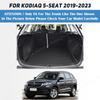 Auto Full Coverage Trunk Mat For SKODA Kodiaq 7-Seat 2017- 22 21 20 19 18 Car Boot Cover Pad Interior Protector Accessories