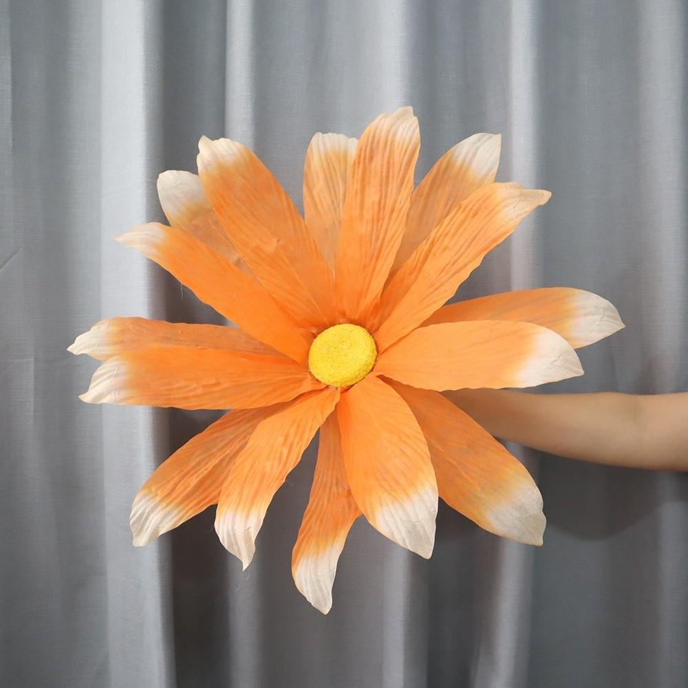 Giant Simulation Daisy 50cm Fake Flowers Welcome Flower Wedding Party Background Wall Decoration