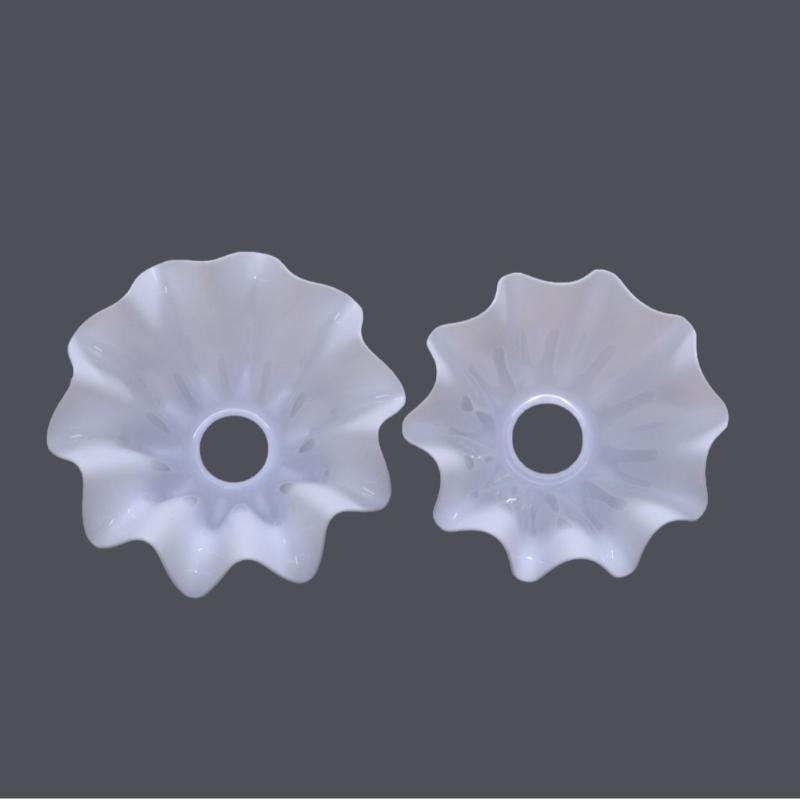 1 шт. Сделай сам Настенный Ночной Ресторан Люстра Замена E27 Пластиковый Колокол Орхидея Абажур Подвесной Светильник Аксессуары Настольные Детали