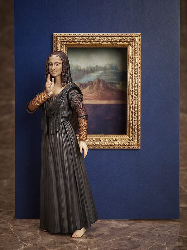 Figma Table Museum Mona Lisa by Leonardo Da Vinci Plastic Painted Movable Figure Non-scale