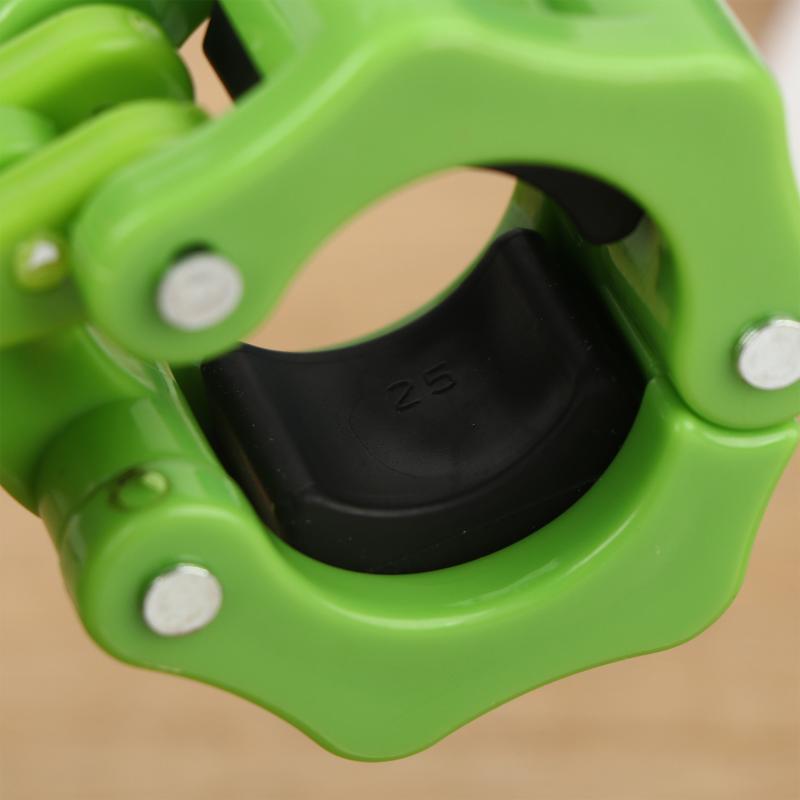 25/28Mm Heavy Duty Barbell Clips Collar Quick Release Locking Clamps Fixing Nut Clips For Weightlifting Fitness Accessories