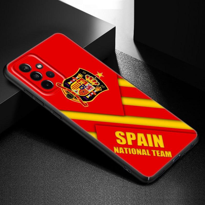 Чехол для телефона с испанским флагом для Samsung Galaxy A21 A30 A50 A52 S A13 A22 A32 A33 A53 A73 5G A11 A12 A31 A51 A70 A71 A72