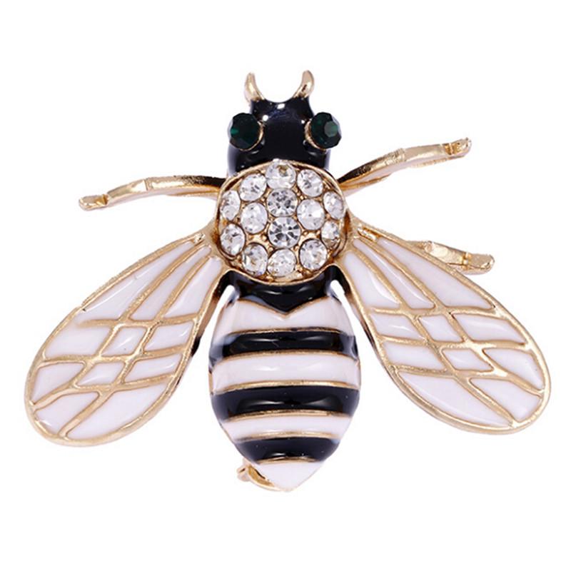 Women Delicate Little Bee Insect   Pin Brooch Jewelry Accessory