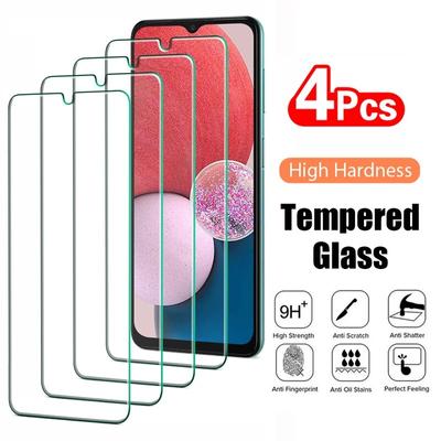 4 шт. закаленное стекло для Samsung Galaxy A12 A22 A32 A42 A52 A52S A72 A51 A71 A13 A23 A33 A53 A73 5G Защитная пленка для экрана Стекло