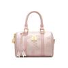 New Disney Winnie The Pooh Series Synthetic Leather Boston Bag Crossbody Bag One Shoulder Handbag Women's Pink/Ecru DHF51726-C1