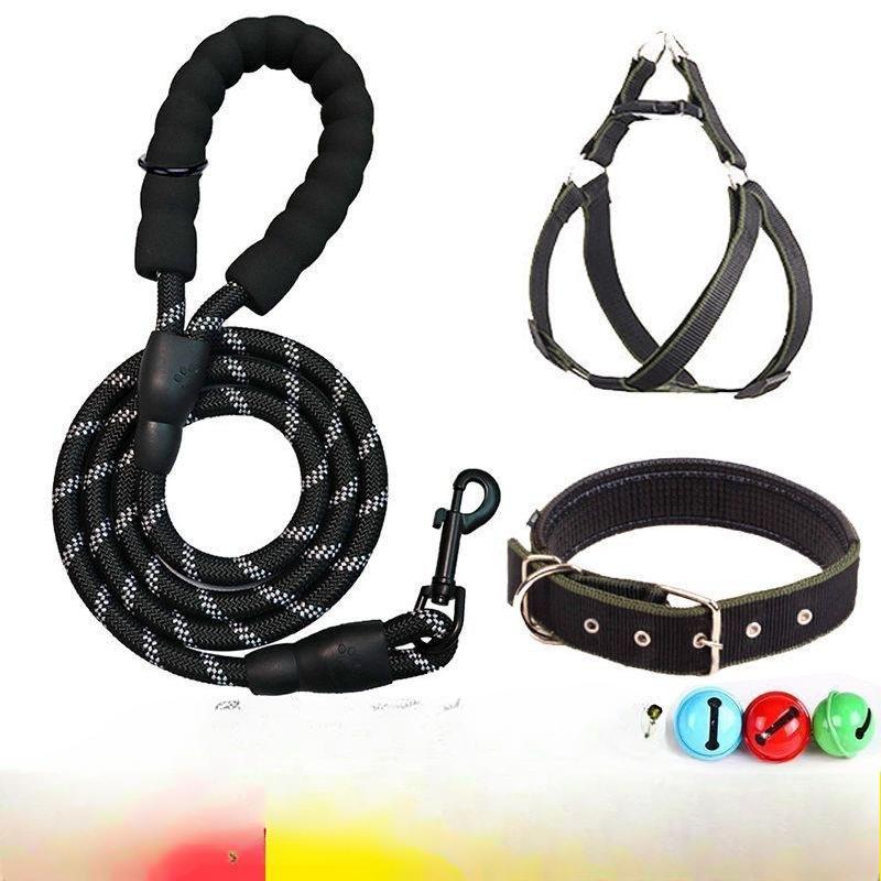 Удлиненный поводок для собаки Поводок для собаки Ошейник для собаки Выгул собаки Тедди Золотистый ретривер Домашнее животное Крупная Средняя и Маленькая Собачья Цепь