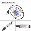 Светодиодная лента 5 12 24 Вольт RGB USB ИК-радиочастотный пульт дистанционного управления USB-светодиодная лента 3 17 24 пульта дистанционного управления