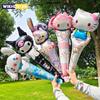 10 шт./набор Sanrio Hello Kitty Kuromi Melody Палочка для воздушного шара Набор фольгированных шаров Девушка С днем рождения Вечеринка Концерт Атмосфера Реквизит