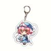 Двусторонняя акриловая брелок-подвеска Touhou Project Хакурей Рейму