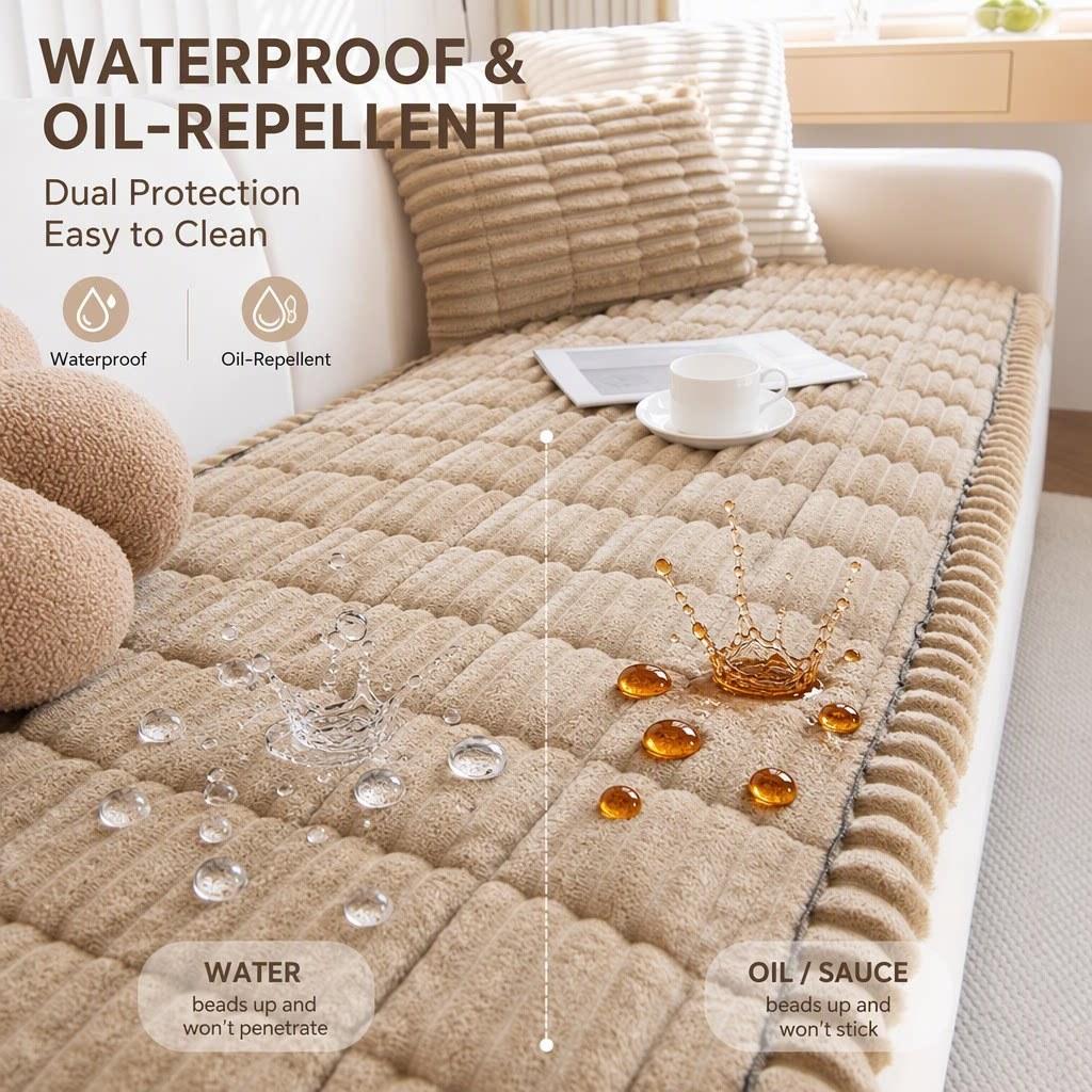 Nordic Style Plush Sofa Cushion Cover With Geometric Pattern For Living Room Decor