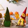 Christmas Gnome Ornaments Maple Leaf Sunflower Faceless Doll Autumn Harvest Season Festival Decor