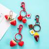 Strawberry Lover Keychain Pendant for Women