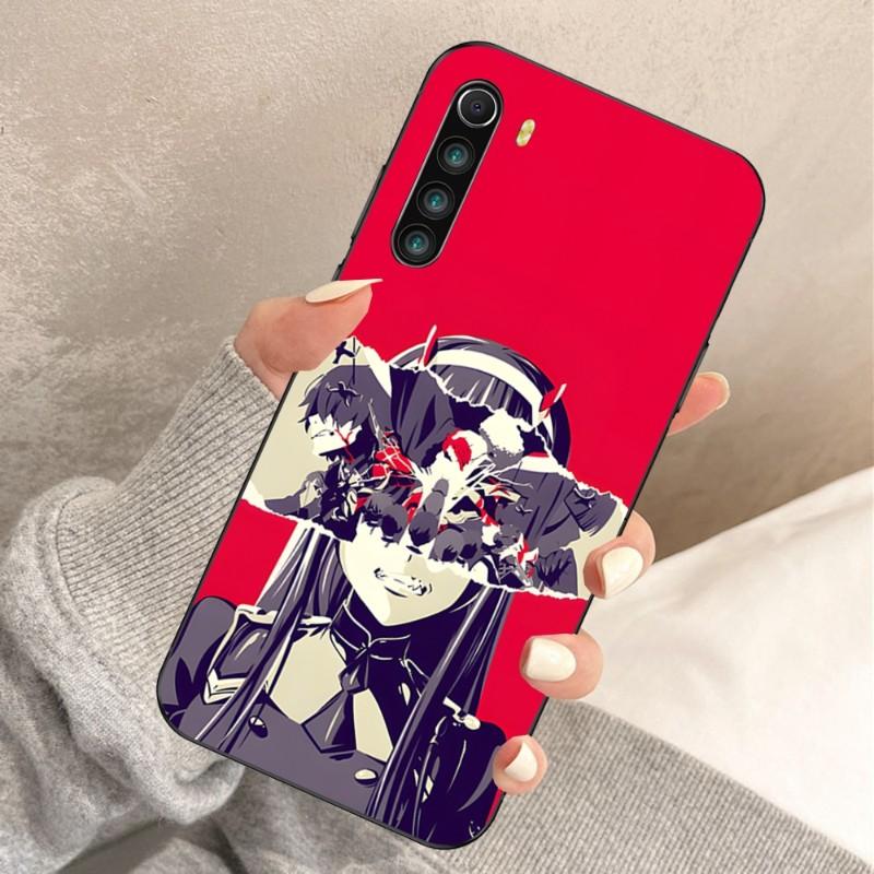 Zero Two Darling 002 Phone Case For Xiaomi Redmi Note 11 10 9T 8 7 Pro Redmi 10 9 9A 9C 8 7 6 Soft Black Phone Cover