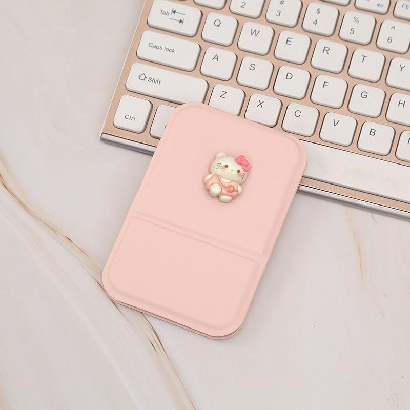Кавайный Sanrio Hello Kitty Зеркало Студенческое Настольное Складное Удобное Аниме Макияж Карманное Зеркало Игрушки Подарки для Девочек Регулируемый Угол
