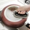 Ручная щетка для мытья кастрюль и мисок для удаления пятен и очистки черного нагара со дна кастрюль
