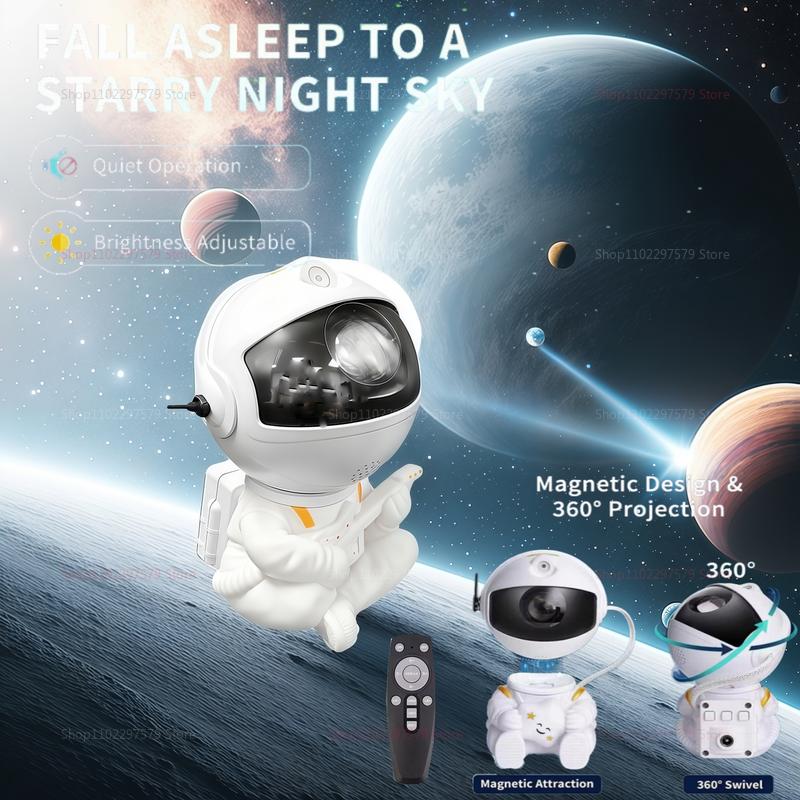 Galaxy Projector Led Night Light Star Projector Astronaut Projector Galaxy Light for Home Decorative Bedroom Children Kids Gift
